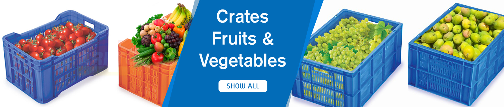 Crates Fruits and Vegetables