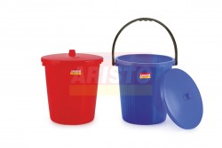 GARBAGE BUCKET WITH LID & WITHOUT LID