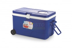 ICE BOX 60 LTR WITH WHEEL, VENT LID & LONG HANDLE