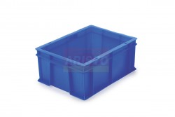 Aristocrate Blue Plastic Fish Crate, Capacity: 75 Ltr, Size: 650 X