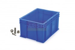 Aristocrate Blue Plastic Fish Crate, Capacity: 75 Ltr, Size: 650 X 450 X  325 mm at best price in Alappuzha