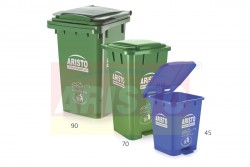 Kaveri 240 Ltr with Lid and Wheels, Multifunction Commercial Garbage Bin, Trash  Can Plastic Dustbin Price in India - Buy Kaveri 240 Ltr with Lid and Wheels