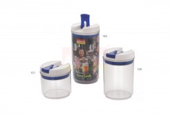 EASY LOCK ROUND WITH FLIP-FLOP SYSTEM